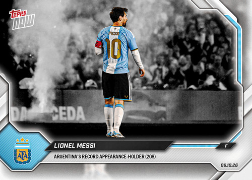 2026 topps now lionel messi - lionel,