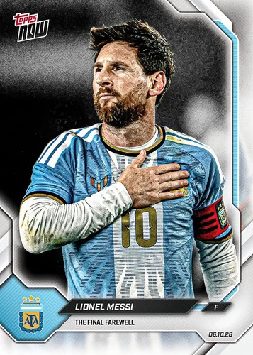 Scheda calcio 2026 topps - calcio,
