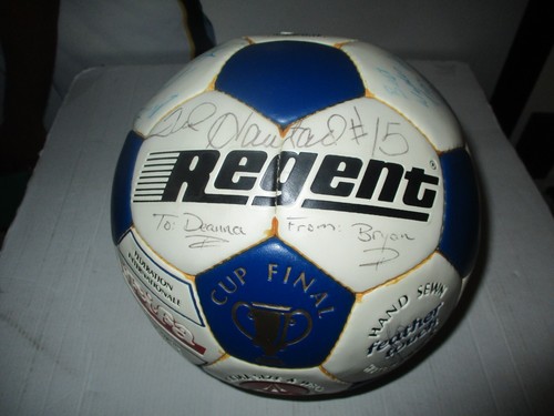 Pallone calcio firmato - da,