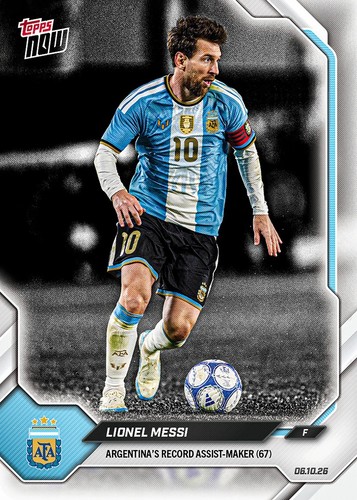 2026 topps now lionel messi - 2026,