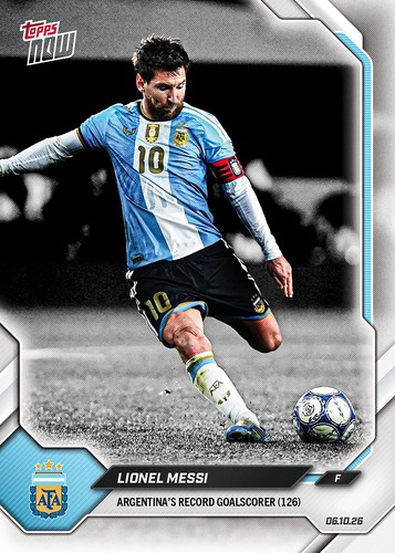 2026 topps now lionel messi - 2026,