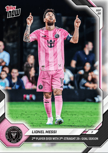 Scheda calcio 2026 topps now - scheda,